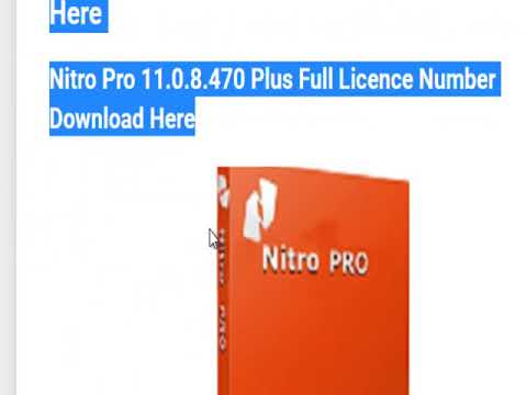 nitro pro 8 download